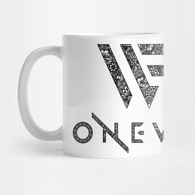 Onewe zentangle logo by TheHermitCrab